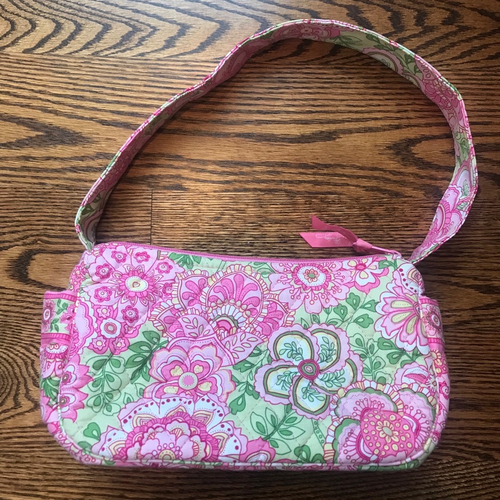 Vera Bradley Pink and Green Handbag